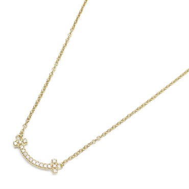 ティファニー Tスマイル ミニ ダイヤ  ネックレス ネックレス ジュエリー レディース