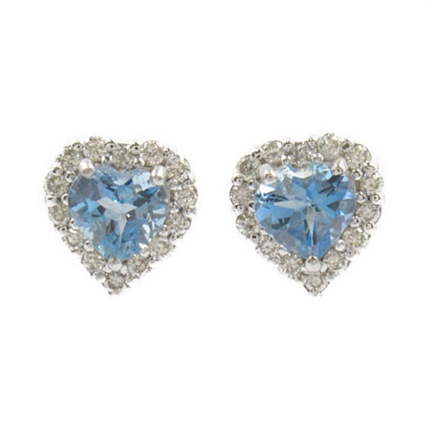 ジュエリー(JEWELRY)ジュエリー アクアマリン ダイヤモンド ピアス 