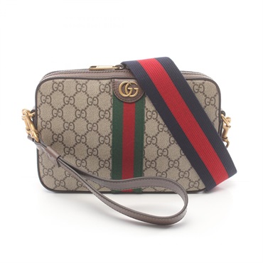 グッチ(GUCCI)グッチ GGスプリーム シェリーライン ショルダーバッグ