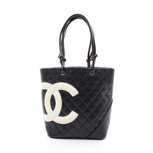 シャネル(CHANEL)シャネル カンボンライン ミディアム トートバッグ 