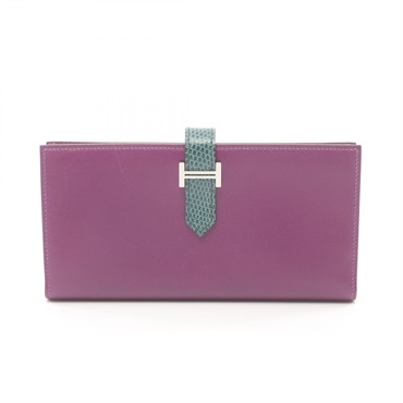 エルメス(HERMES)エルメス ベアンスフレ ヴィオレ ブルーペトロール 二