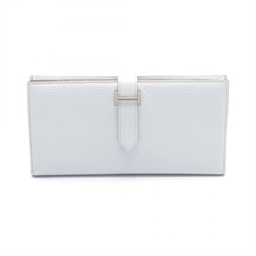 HERMES ベアンスフレ　シェーブル　ブルーブリュム　新品　二つ折長財布 エルメス(HERMES)エルメス ベアンスフレ ブルーブリュム 二