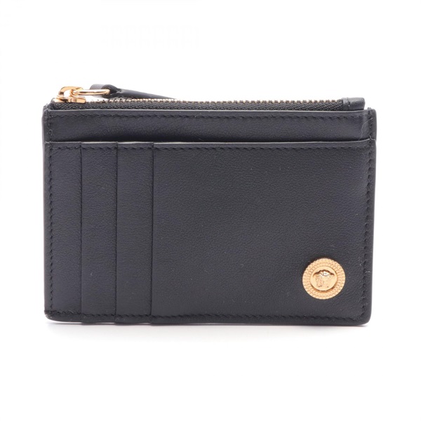 新品未使用品 ヴェルサーチ Versace カードケース ネイビー パスケース  