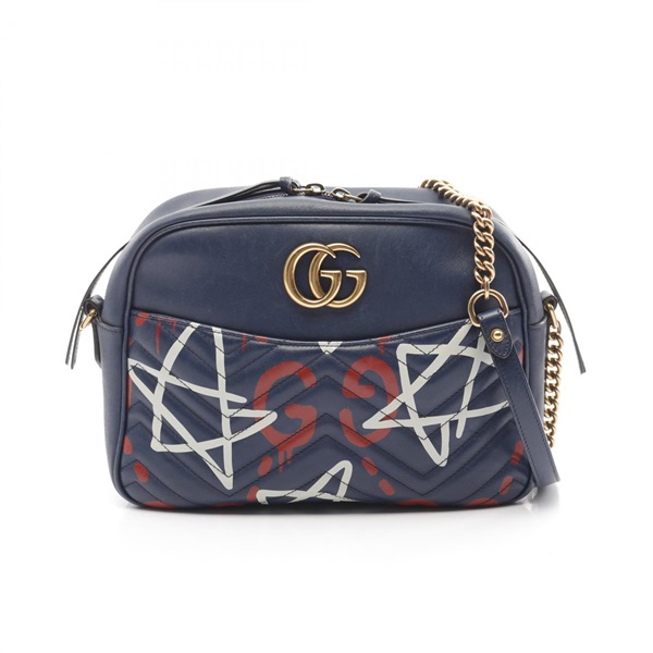 グッチ(GUCCI)グッチ GGマーモント ゴースト ショルダーバッグ バッグ