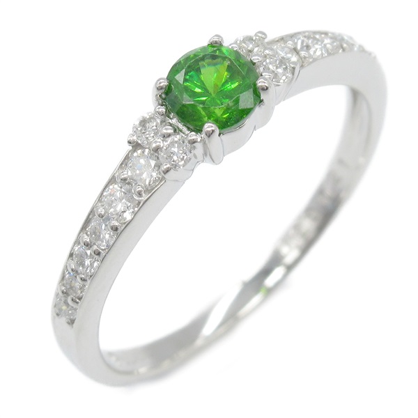 ジュエリー(JEWELRY)ジュエリー デマントイドガーネット ダイヤモンド  
