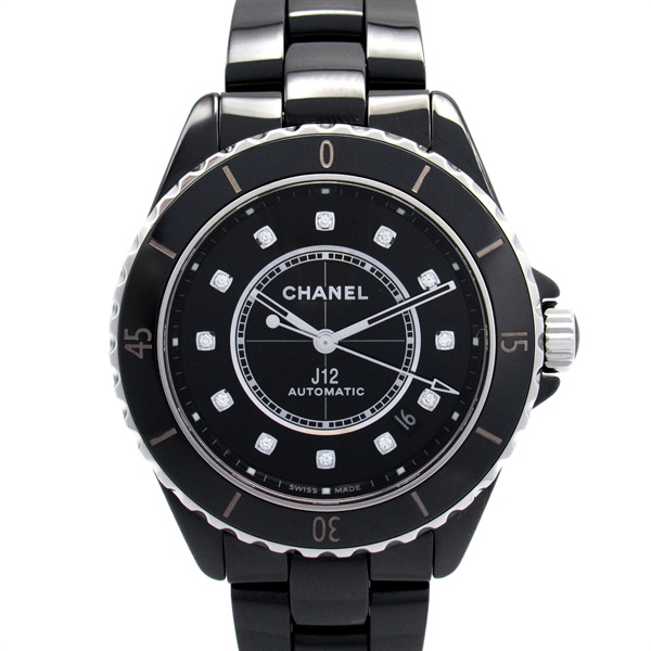 シャネル(CHANEL)シャネル J12 12Pダイヤ 腕時計 時計 メンズ H5702 
