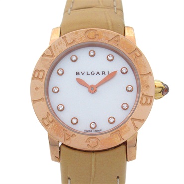ブルガリ ブルガリ ブルガリ 12Pダイヤ 腕時計 時計 レディース BBLP26G