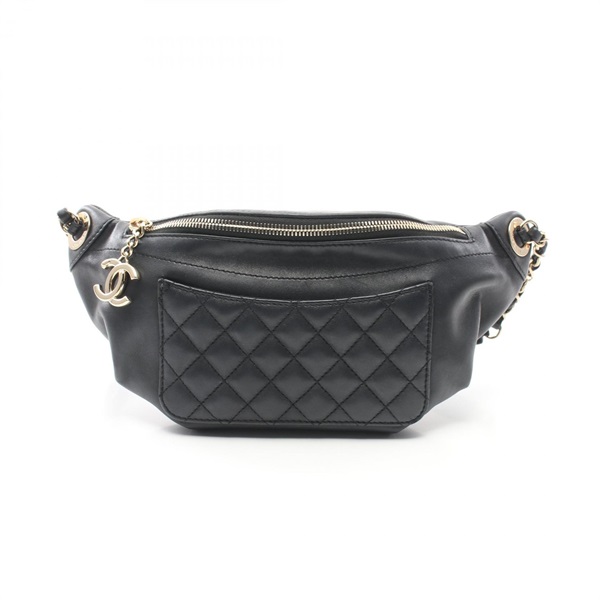 シャネル(CHANEL)シャネル マトラッセ ココチャーム ウエストバッグ