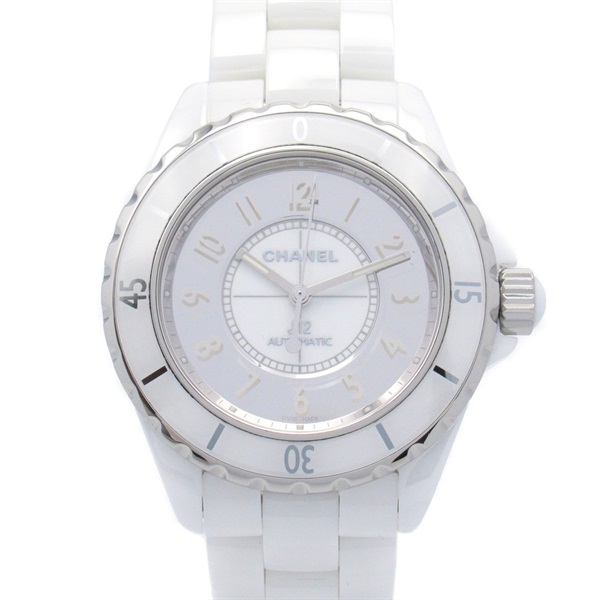 シャネル J12 ミラー 腕時計 時計 メンズ H4862