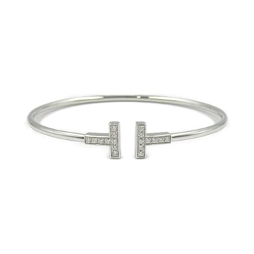 TIFFANY&Co.ティファニー　リング　　ダイヤ　ブレスレット ◇Tiffany&Co ティファニー◇18K ダイヤモンド ブレスレット