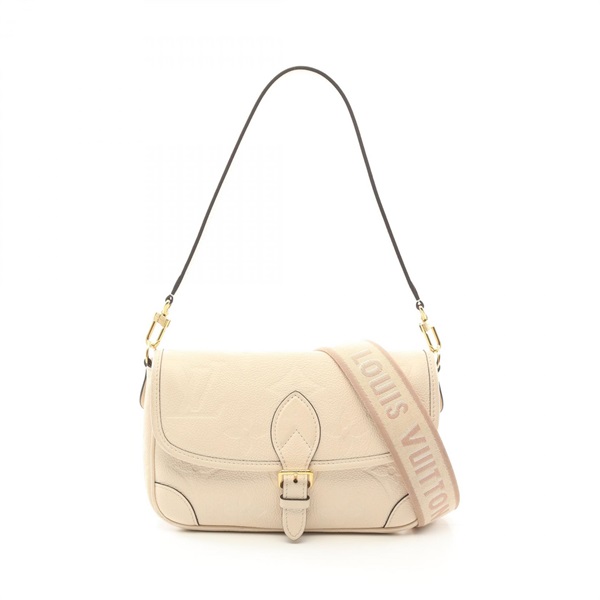LOUIS VUITTON ルイ・ヴィトン/ディアヌ/クレームレザーショルダー/M46388/IC/SAランク/82【中古】 LOUIS VUITTON（ルイ・ヴィトン） ディアヌ クレーム M46388
