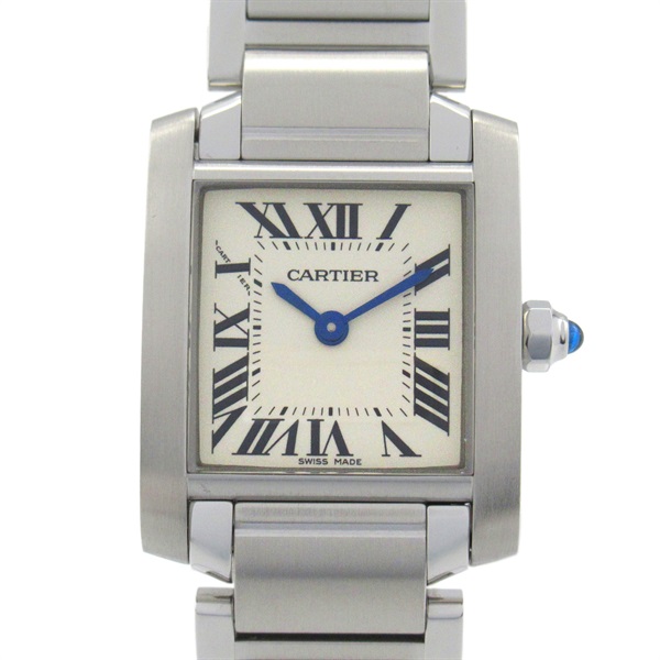 カルティエ タンクフランセーズSM 腕時計 時計 レディース W51008Q3
