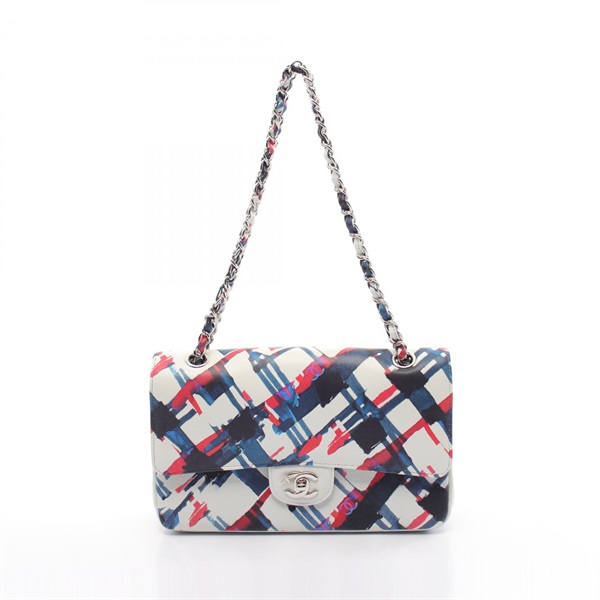 シャネル(CHANEL)シャネル マトラッセ Wフラップ エアライン 