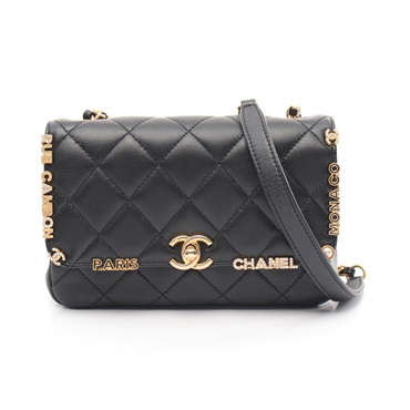 シャネル(CHANEL)シャネル ミニ フラップ バッグ マトラッセ