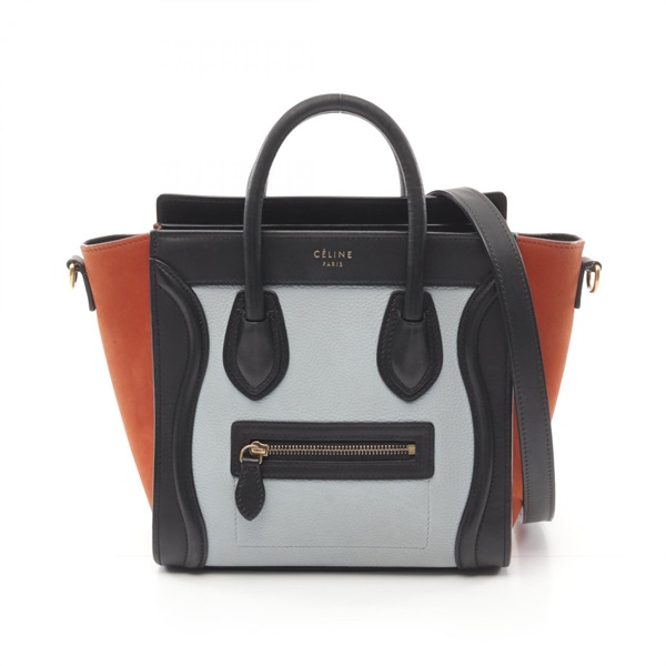 セリーヌ ラゲージ ナノショッパー ハンドバッグ バッグ レディース 168243