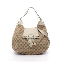 グッチ(GUCCI)グッチ GGキャンバス ホースビット ショルダーバッグ
