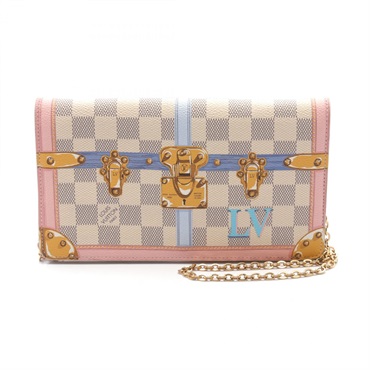 ルイヴィトンサマートランクポシェット アズール ショルダーバッグ N60108 ルイ・ヴィトン(LOUIS VUITTON)ルイ・ヴィトン ポシェット