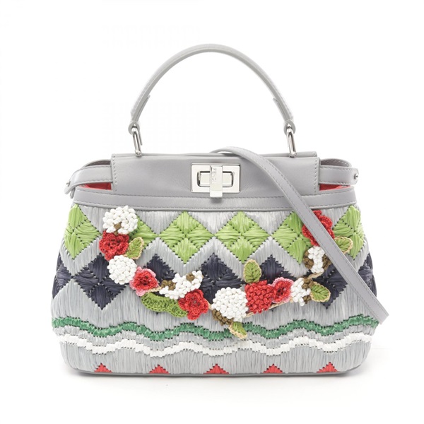 フェンディ ミニピーカブー ハンドバッグ バッグ レディース 8BN244