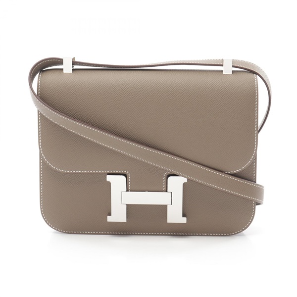 エルメス(HERMES)エルメス コンスタンス1 24 エトゥープ ショルダー 