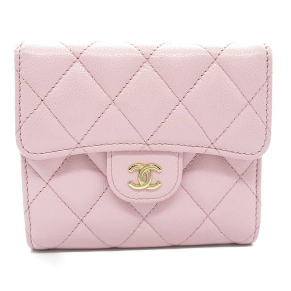 シャネル(CHANEL)シャネル マトラッセ 三つ折り財布 三つ折り財布 財布 