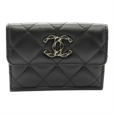 シャネル(CHANEL)シャネル マトラッセ 三つ折り財布 三つ折り