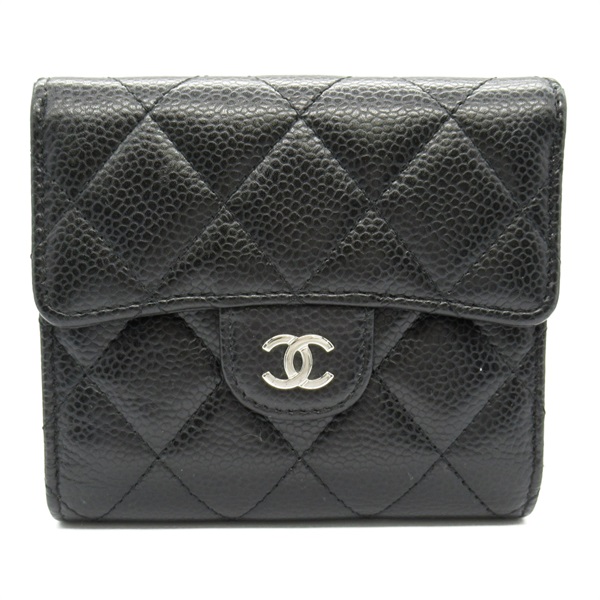 シャネル(CHANEL)シャネル マトラッセ 三つ折り財布 三つ折り財布 財布  