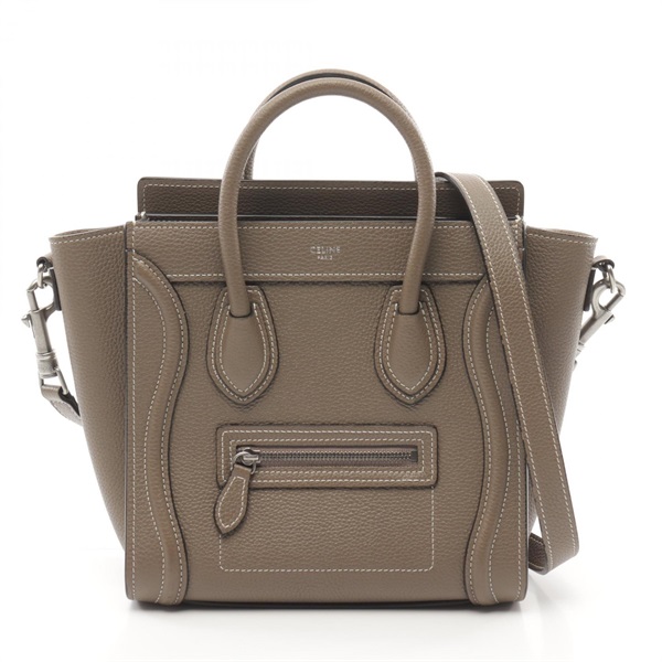 セリーヌ ラゲージ ナノショッパー ハンドバッグ バッグ レディース 189243