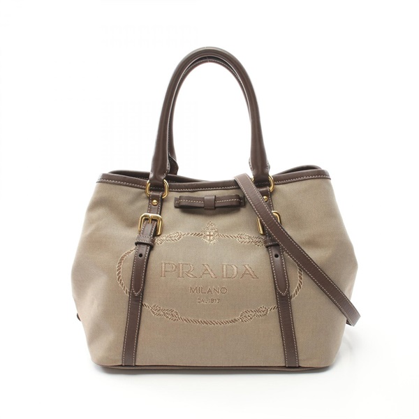PRADA ロゴジャカード ハンドバッグ BN1841 プラダ(PRADA)プラダ LOGO JACQUARD ロゴジャガード トートバッグ