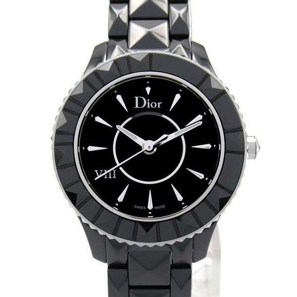 美品】Dior 腕時計 SWISS 3005 リザードレザーベルト 希少 美品】Dior