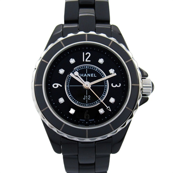 シャネル J12 8Pダイヤ 腕時計 時計 レディース H2569