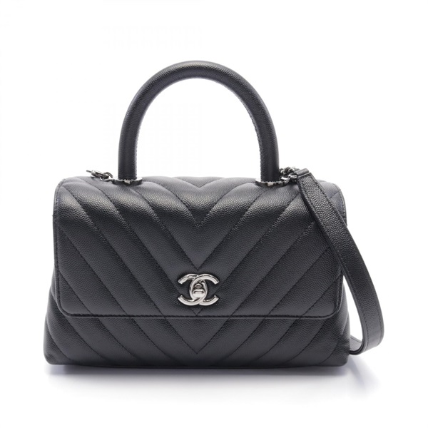 シャネル(CHANEL)シャネル ココハンドル フラップ Vステッチ シャネル(CHANEL)シャネル ココハンドル フラップ Vステッチ