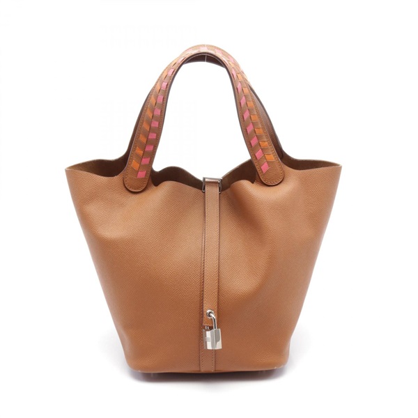 エルメス ピコタンロックMM トレサージュ ハンドバッグ バッグ レディース