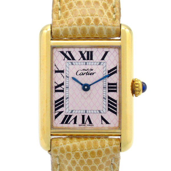 カルティエ(CARTIER)カルティエ マストタンク アクアリーノ 腕時計