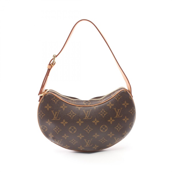 ルイ・ヴィトン ポシェットクロワッサン モノグラム ショルダーバッグ バッグ レディース M51510