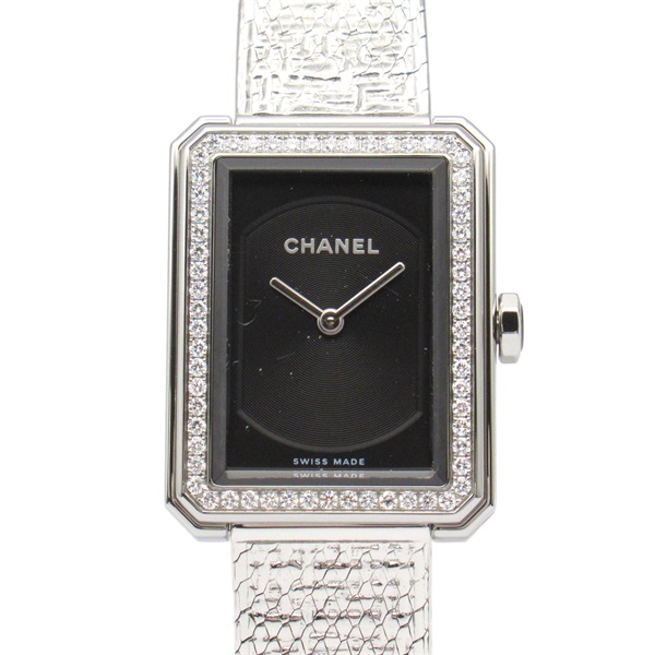 シャネル ボーイフレンド ツイード 腕時計 時計 レディース H4877
