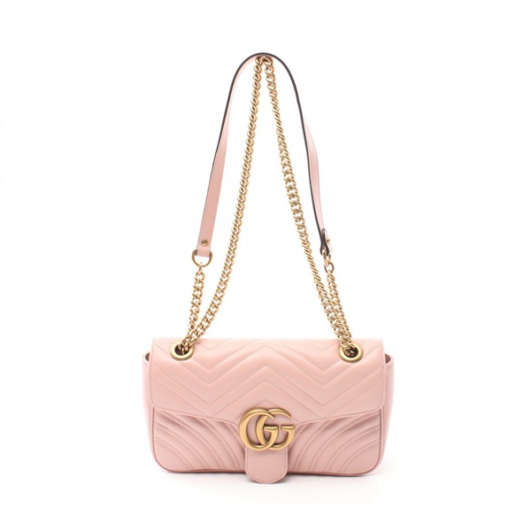 グッチ GGマーモント キルティング スモール ショルダーバッグ バッグ レディース 443497
