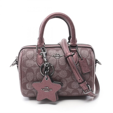 コーチ シグネチャー ミニ ローワン ハンドバッグ バッグ レディース CX186QBO2Q
