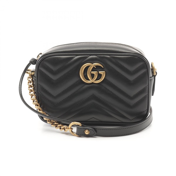 グッチ(GUCCI)グッチ GGマーモント キルティング ミニバッグ 