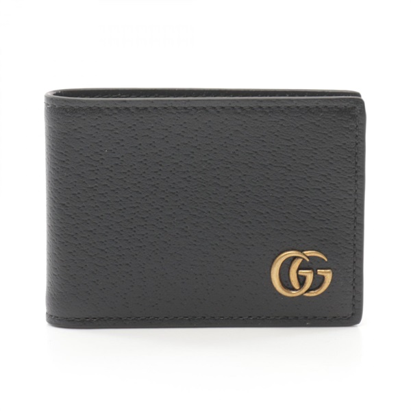 グッチ(GUCCI)グッチ GGマーモント 二つ折り財布 財布 メンズ  