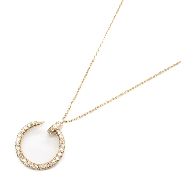 カルティエ(CARTIER)カルティエ ジュストアンクルネックレス ダイヤ