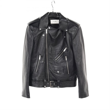 セリーヌ クラシック バイカージャケット ライダースジャケット 衣料品 アウター メンズ 2E158599E