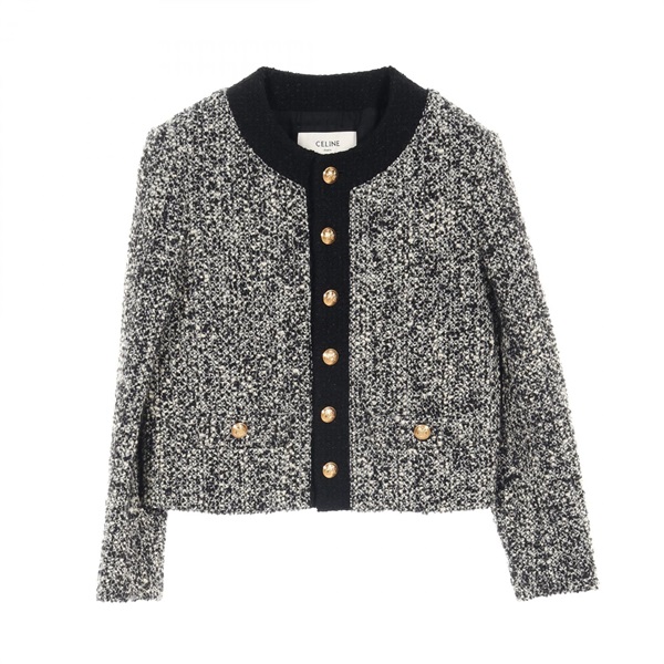セリーヌ ツイード その他ジャケット 衣料品 アウター レディース 2V19F850O