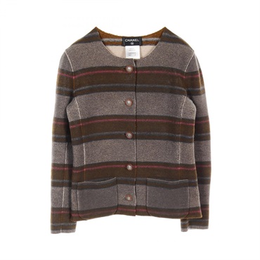 シャネル パリダラス ノーカラージャケット 衣料品 アウター レディース P49661K06254