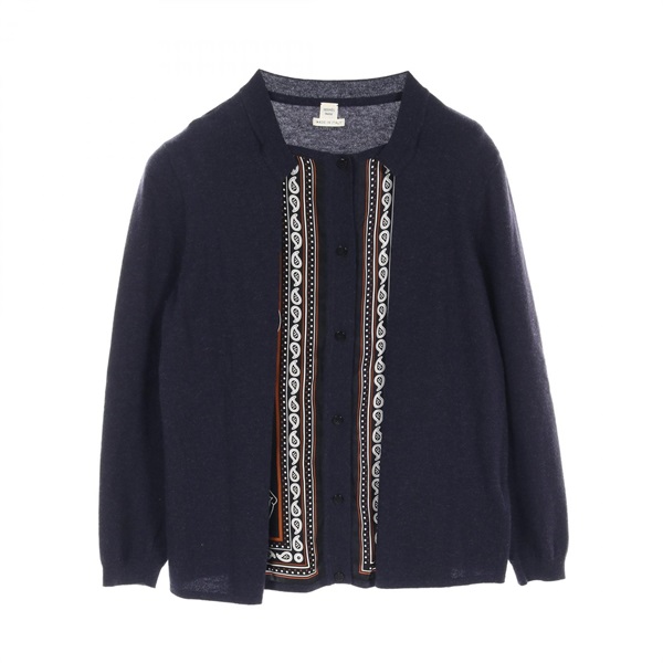 エルメス Les Cles Bandana カーディガン 衣料品 トップス レディース