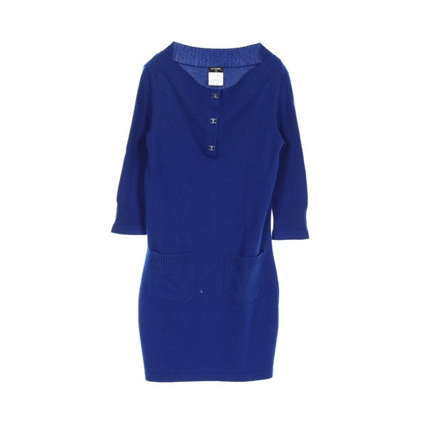 シャネル ココマークボタン ワンピース 衣料品 トップス レディース P44445K04654