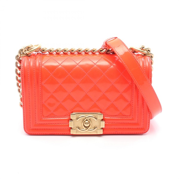 シャネル ボーイシャネル スモール マトラッセ ショルダーバッグ バッグ レディース