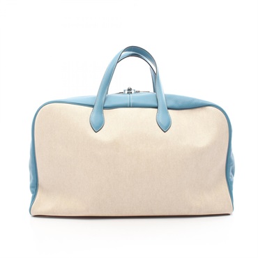 エルメス(HERMES)エルメス ヴィクトリア50 エクリュ ブルージーン