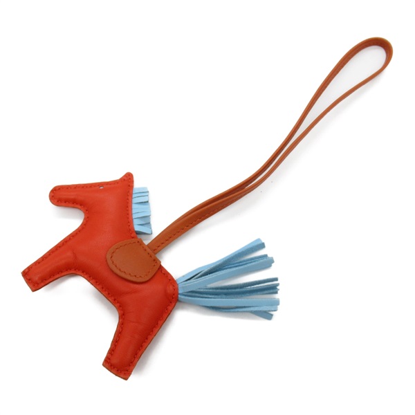 エルメス ロデオPM カプシーヌ/セレステ/カーネリア チャーム アクセサリー レディース 064929CA