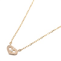 カルティエ(CARTIER)カルティエ Cハート ネックレス 1PD ネックレス  