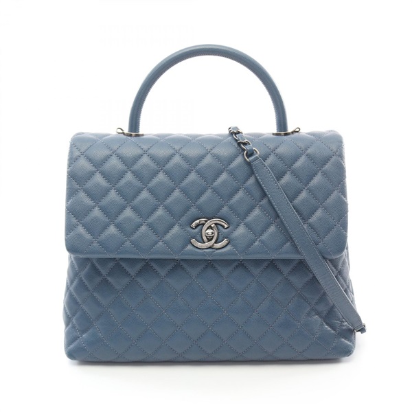 シャネル ココハンドル マトラッセ ハンドバッグ バッグ レディース